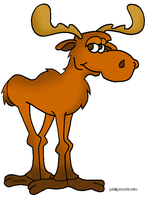 Moose clipart cartoon free images 2
