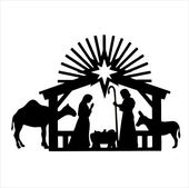 Nativity silhouette free nativity silhouette clipart 6 - WikiClipArt