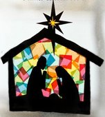 Nativity silhouette free super easy christmas crafts clip art - WikiClipArt