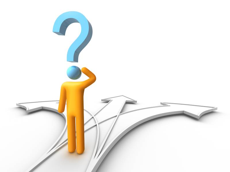 Person thinking with question mark free clipart 4