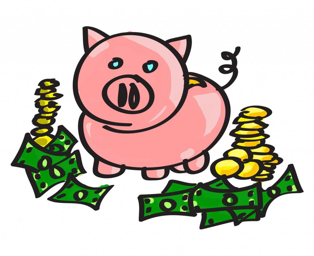 Piggy bank clip art 0 3