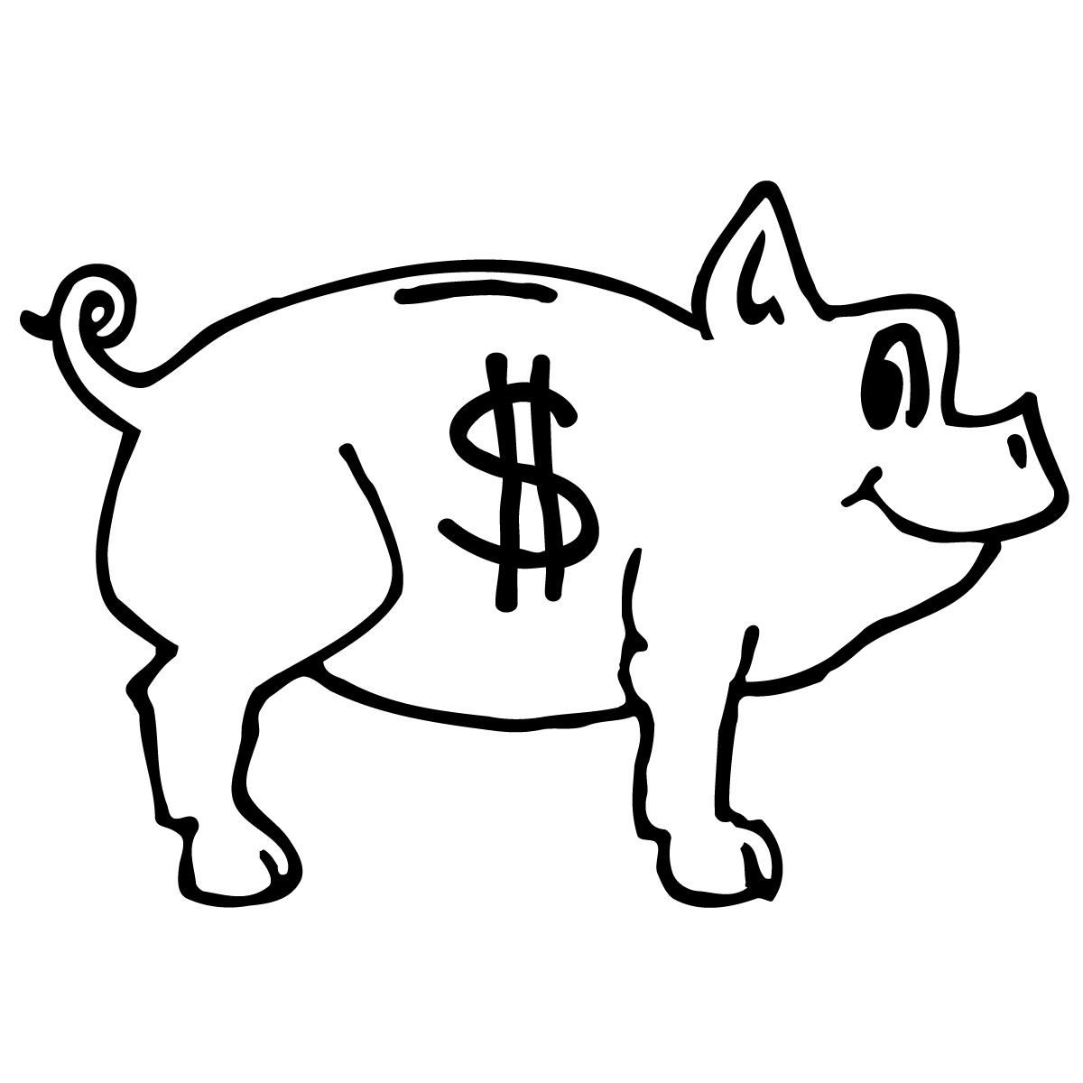 Piggy bank clip art 0 4