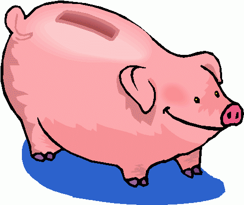 Piggy bank clipart free images 7