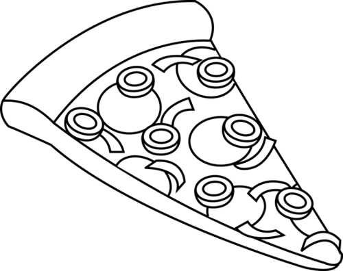 Pizza  black and white pizza clipart black and white free images