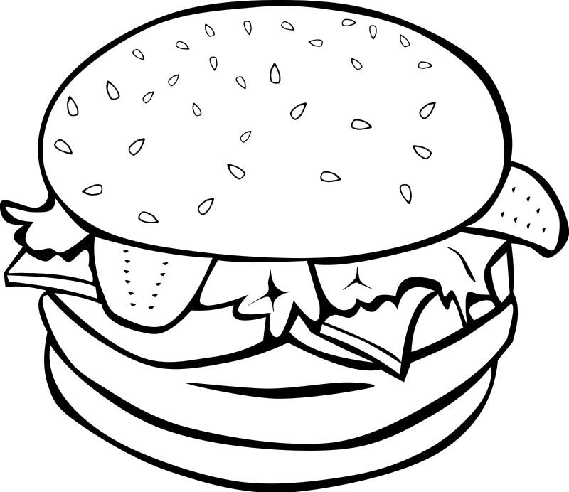 Pizza  black and white whole pizza clipart black and white