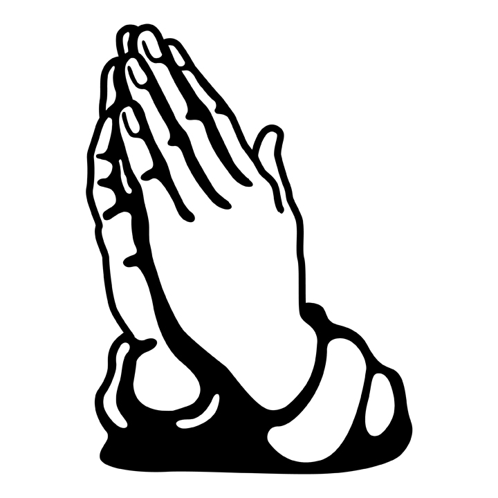 Praying hands with rosary clipart clipart 3