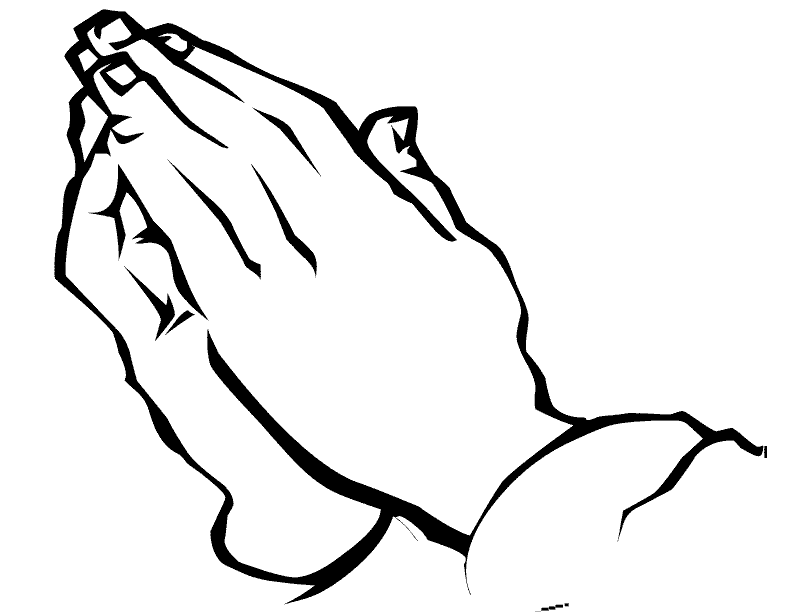 Praying hands with rosary clipart clipart 4