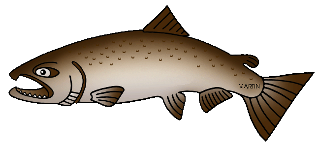 Salmon fish clip art free clipart images 2