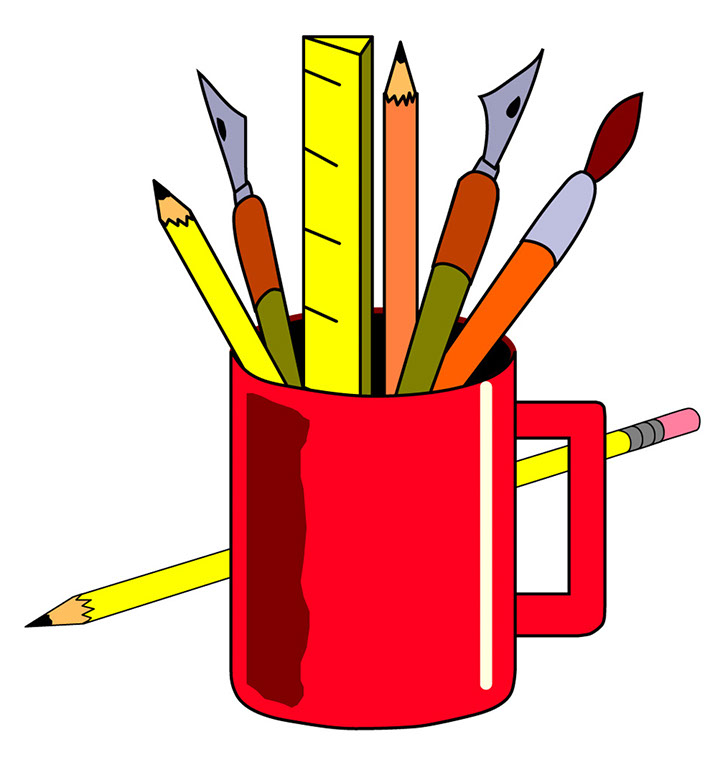 School supplies clip art cliparts and others inspiration