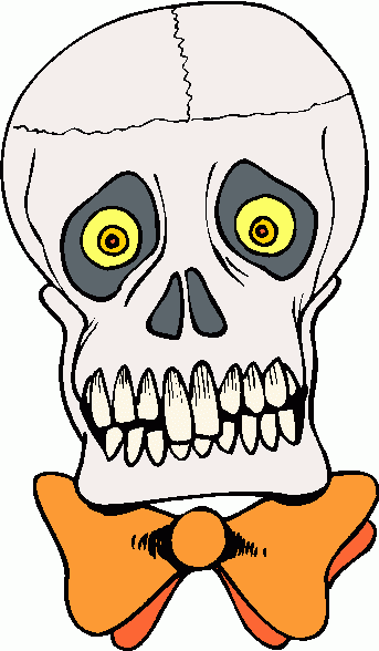 Skull clip art vector free 2