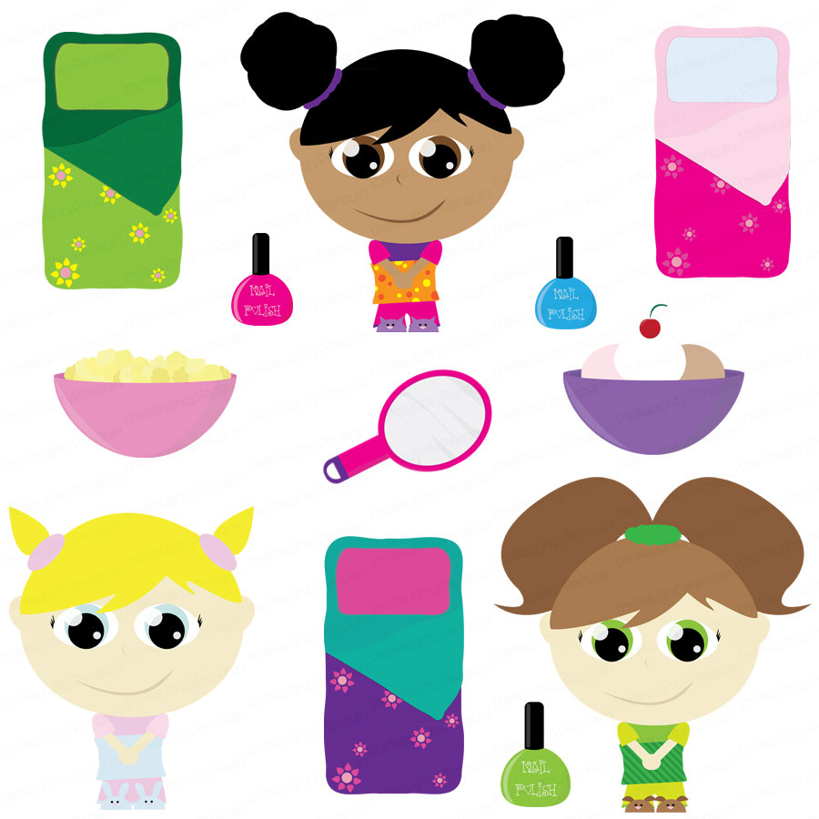 Sleepover clipart free images 6