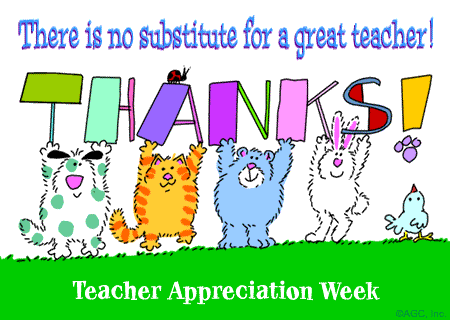 Teacher appreciation national teacher day clipart