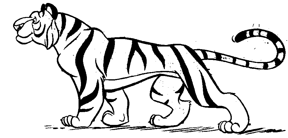 Tiger  black and white tiger black and white clipart 3