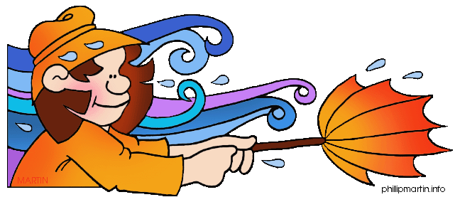 Weather windy clipart 2