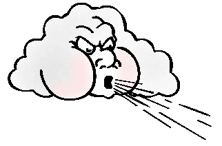 Wind blowing clipart 4