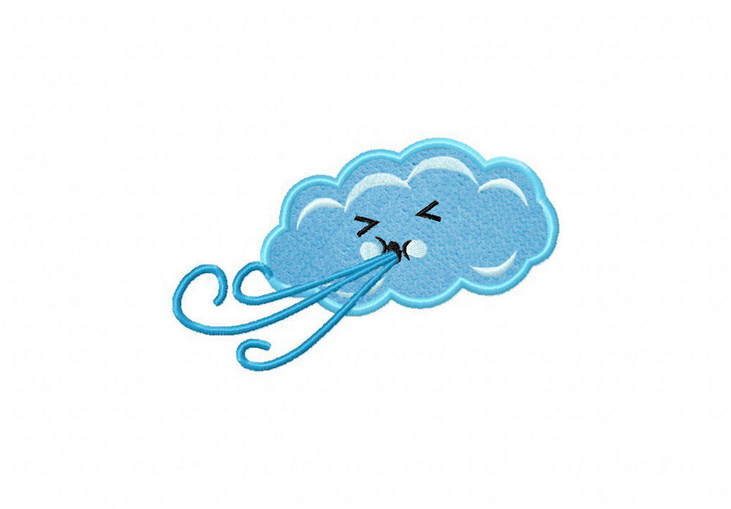 Windy clipart 2
