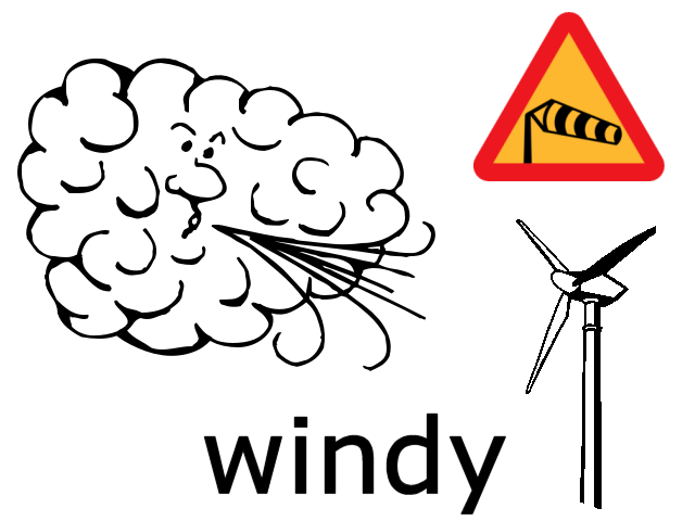 Windy clipart 20