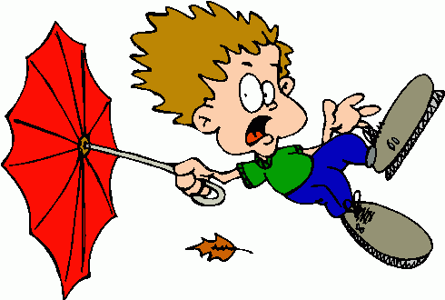 Windy clipart 4