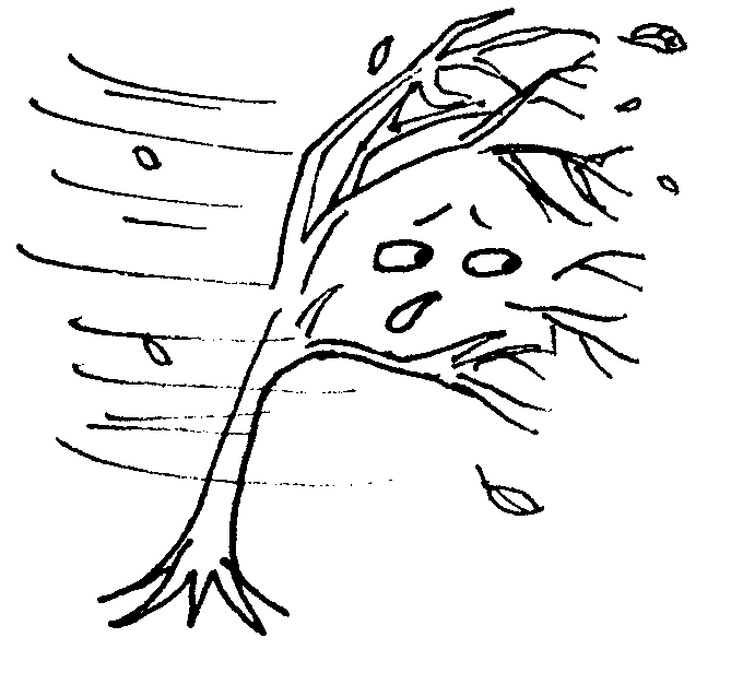 Windy Weather Clipart Black And White WikiClipArt