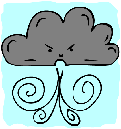 Windy weather clipart free images 2