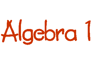 Algebra index of images clipart