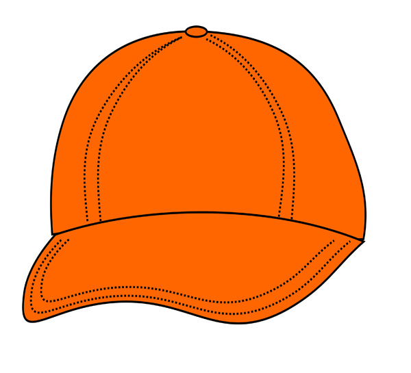 Baseball hat clipart 2