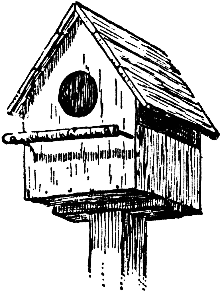 Birdhouse clipart 2