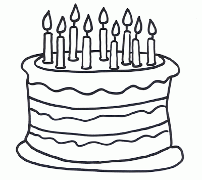 Birthday  black and white image of birthday clipart black and white free and 4