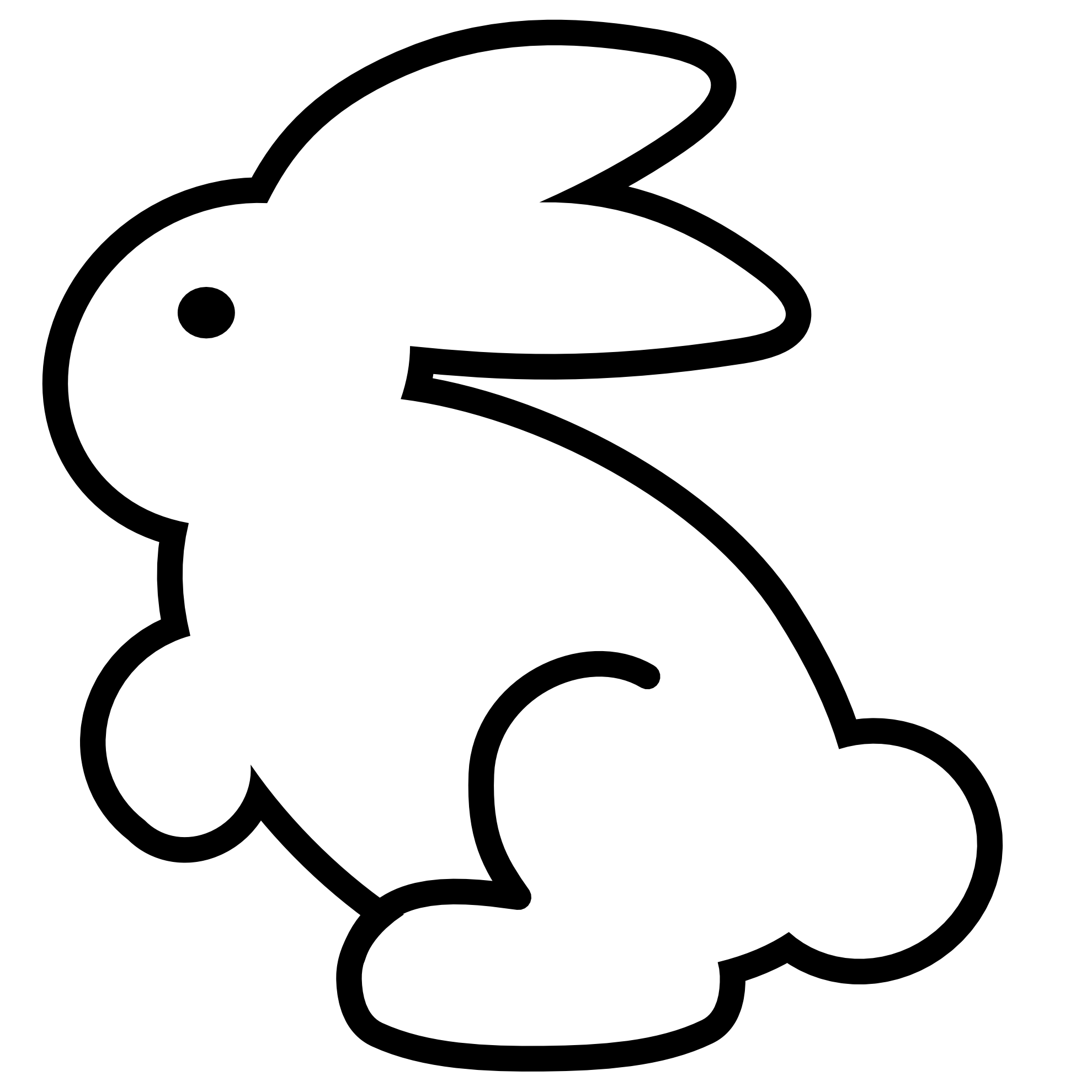 Bunny  black and white bunny clipart black and white free images 3