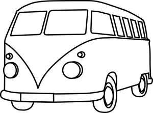 Bus  black and white black and white bus clipart