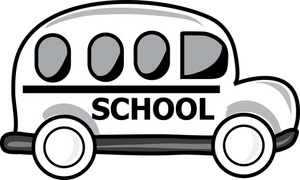Bus  black and white free school bus clipart black and white 3