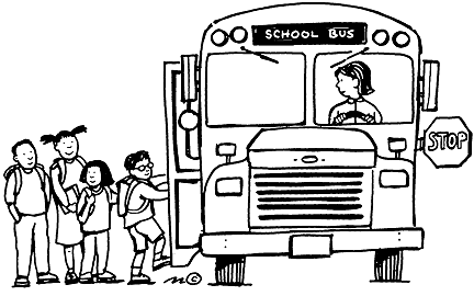 Bus  black and white school bus clip art black and white free clipart 7