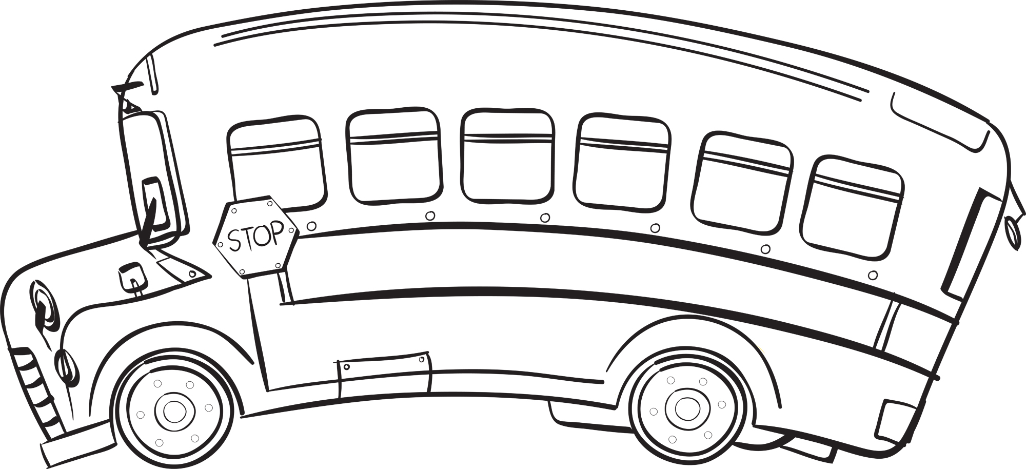 Bus  black and white school bus clipart black and white wikiclipart