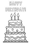 Cake black and white cake clipart black and white free clipartfest 2 ...