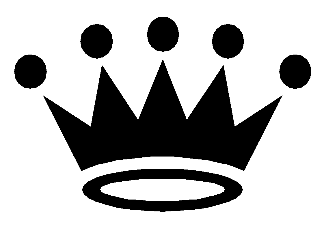 Crown  black and white crown clipart 2