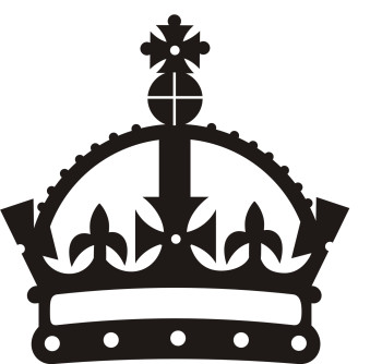 Crown  black and white crown clipart black and white vector free 6