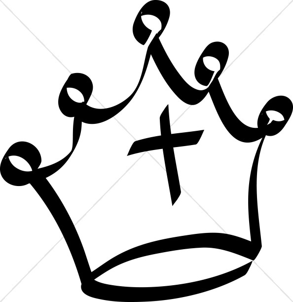 Crown  black and white crown clipart of thorns sharefaith 2