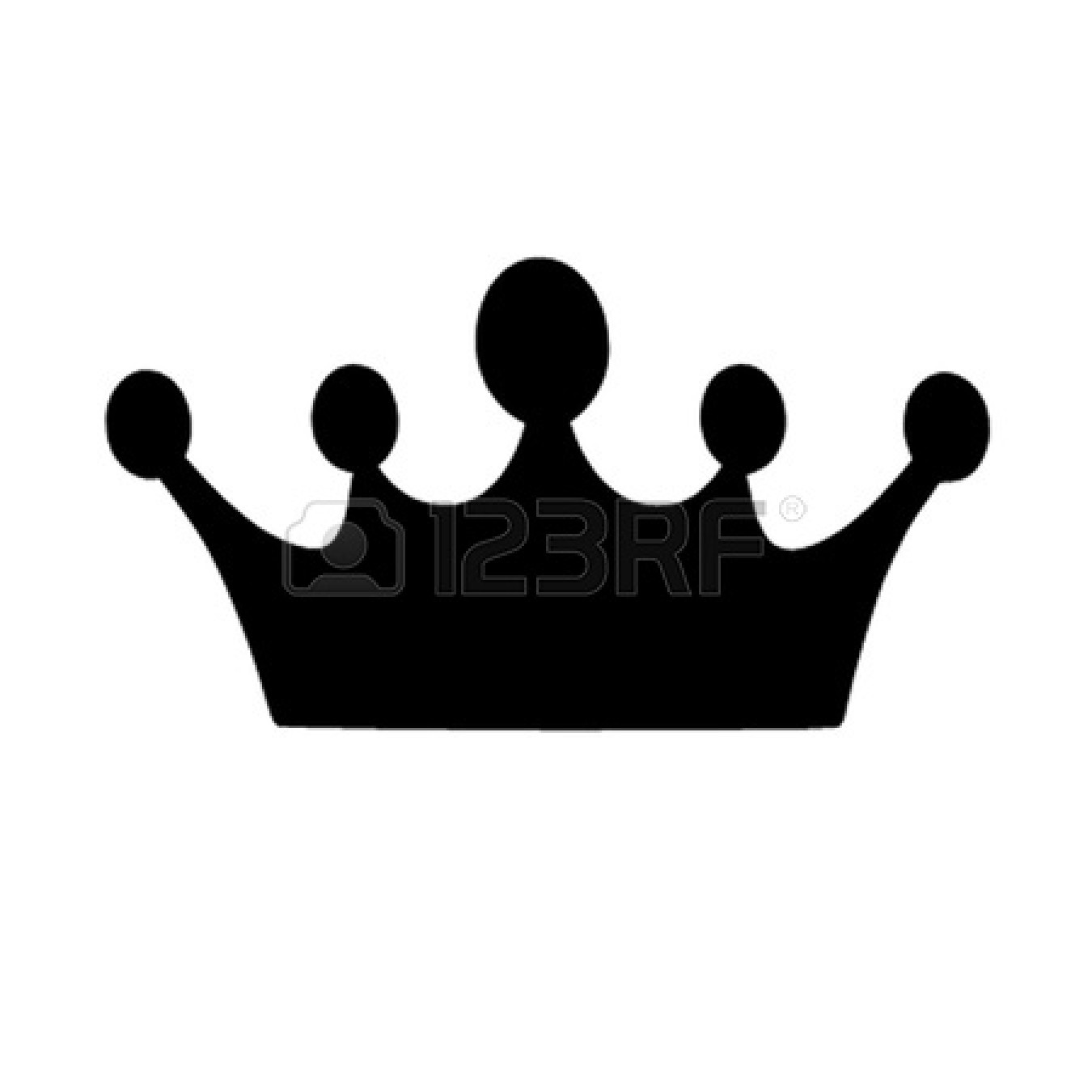 Crown  black and white crown tiara house black and white clipart 2