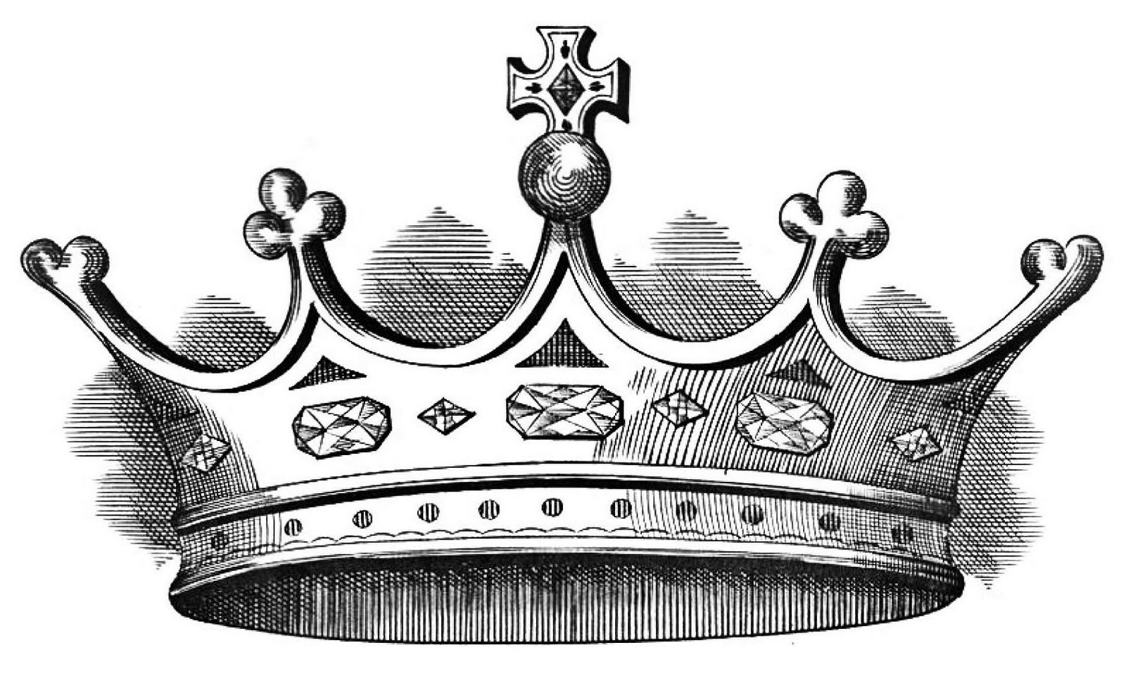 Crown  black and white king crown clip art black and white 3