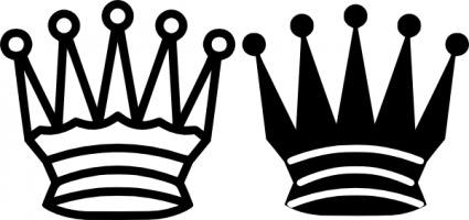 Crown  black and white queen crown black and white clipart 2