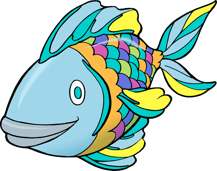 Cute fish clipart free images 2