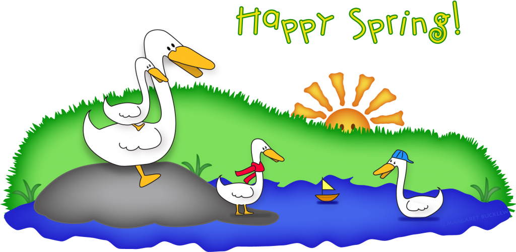 Duck in pond clipart clipartfest