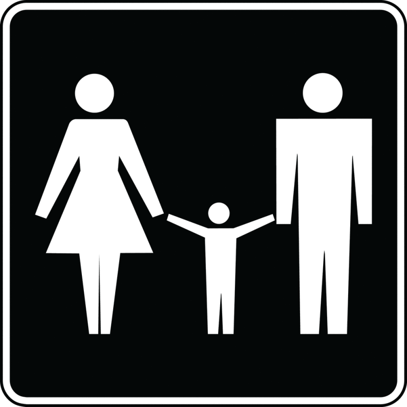 Family  black and white family clipart black and white 3