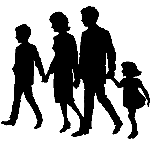 Family  black and white family reunion clip art black and white free