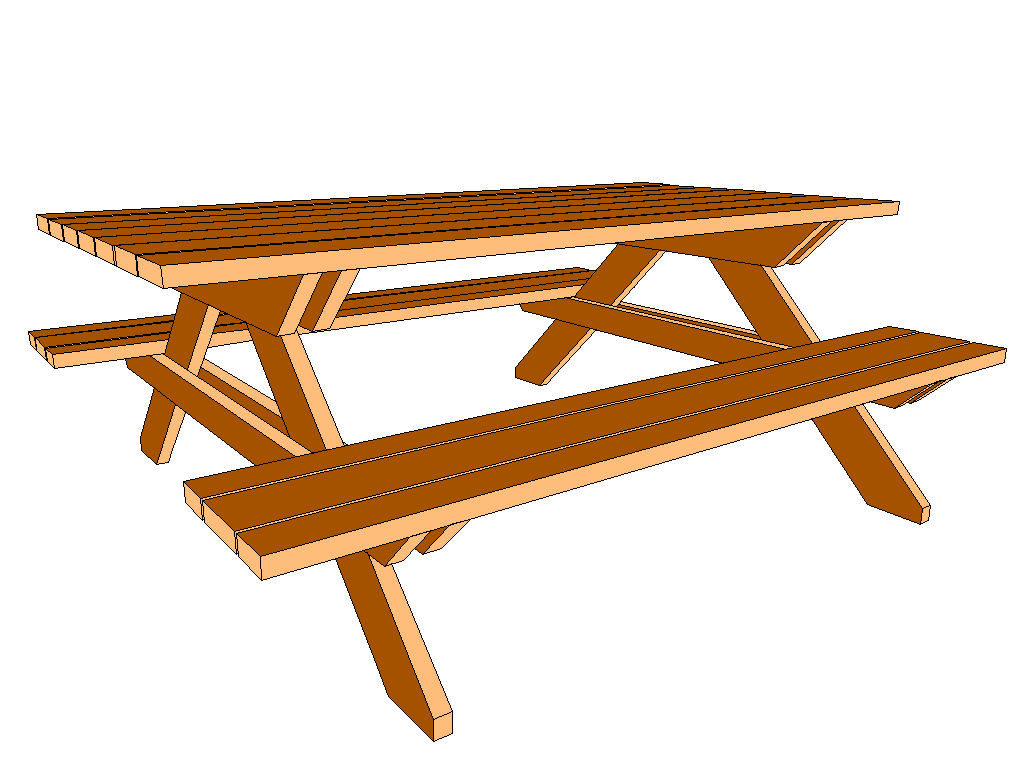 Family picnic table clipart free images