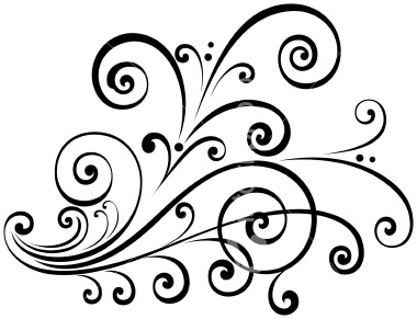 Fancy black heart clipart free images 2