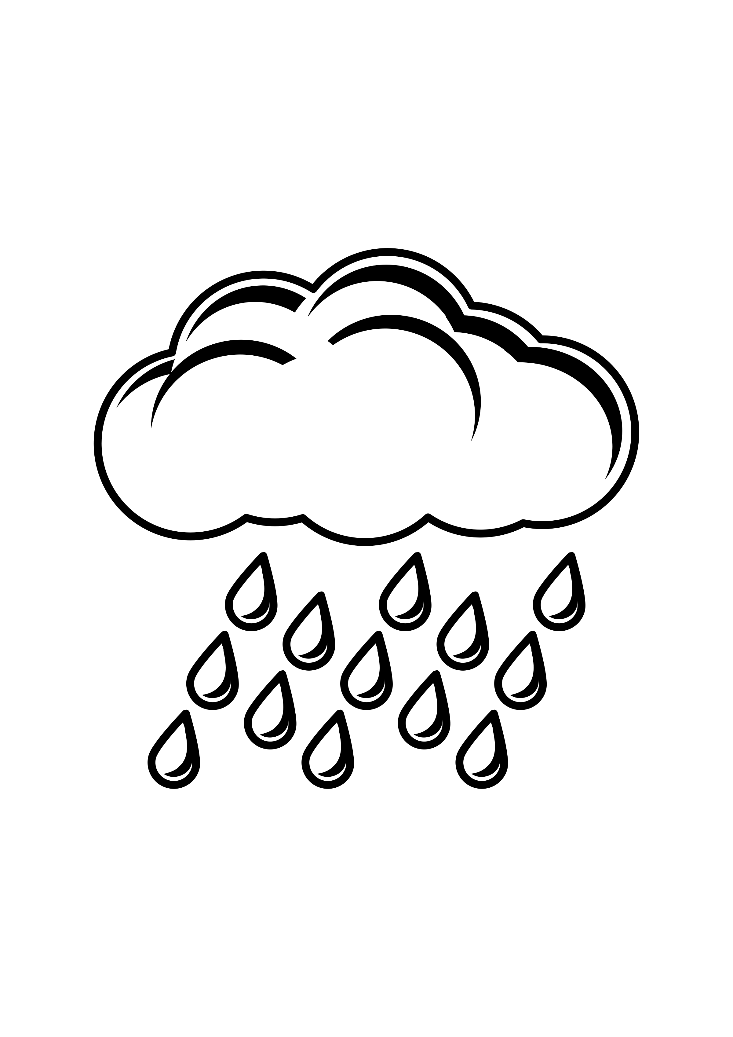 Image of rain cloud clipart clipartoons