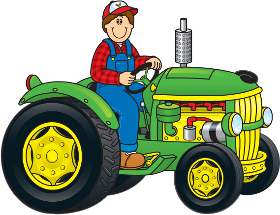 John deere free clipart agriculture tractor image