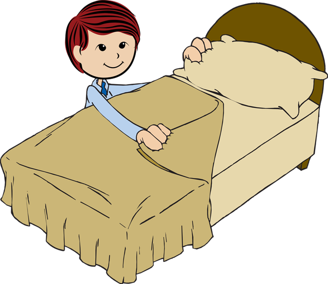 Make bed clipart 2