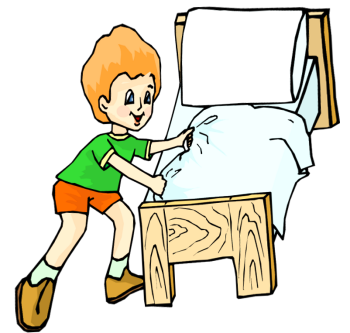 Make bed clipart 3